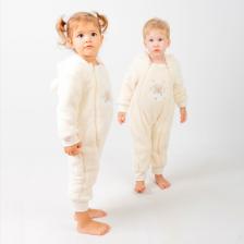 Sare Baby Pofuduk Serisi Kışlık Bebek Uyku Tulumu %100 Doğal Pamuk Astarlı Özel Kumaş Unisex 2.0 Tog