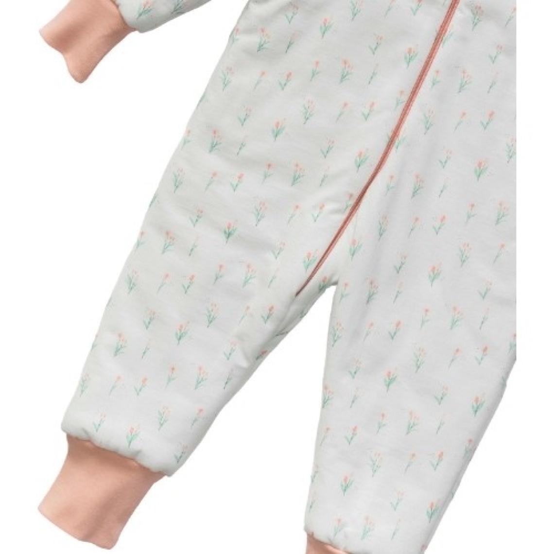 Moi Noi Fermuarlı Uzun Kollu Kışlık Bebek Çocuk Uyku Tulumu Lale 2,5 Tog