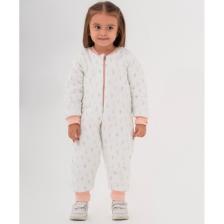 Moi Noi Fermuarlı Uzun Kollu Kışlık Bebek Çocuk Uyku Tulumu Lale 2,5 Tog