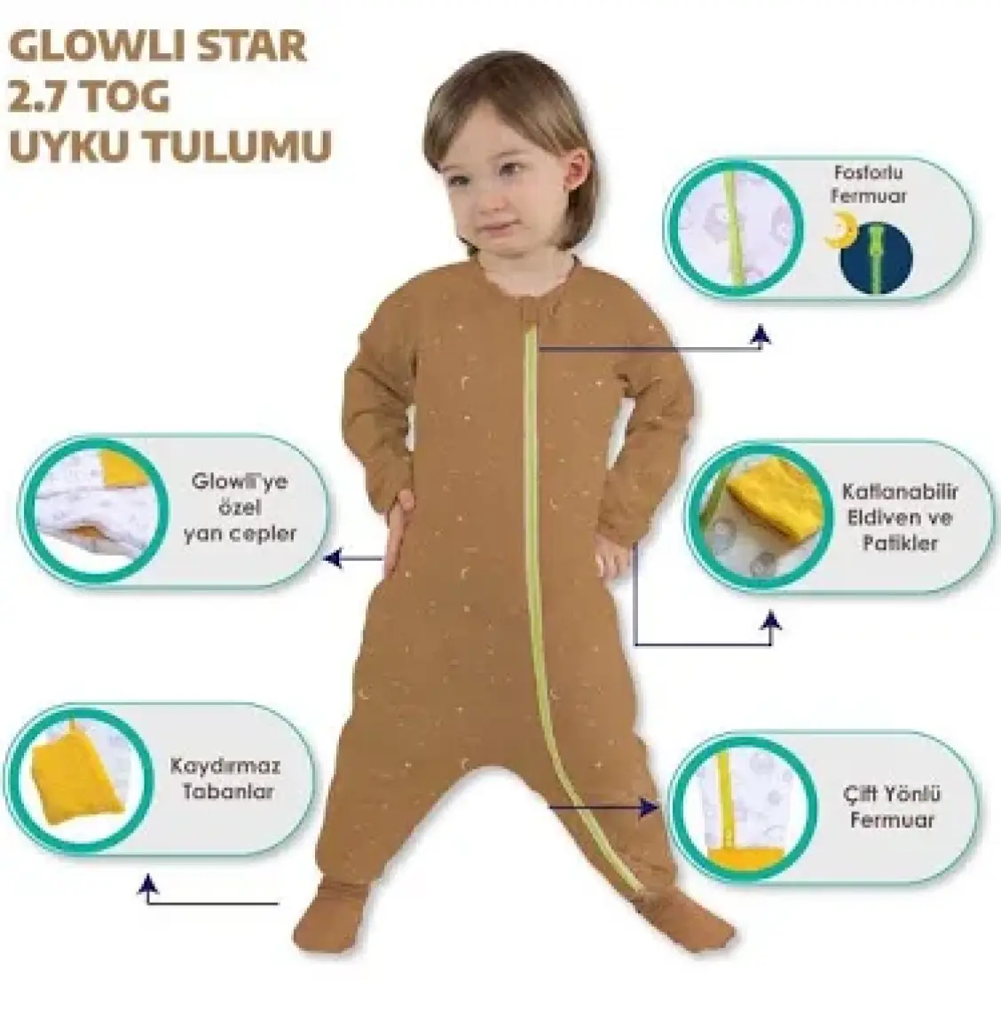 Owli Glowli Uyku Tulumu 2.7 Tog Star