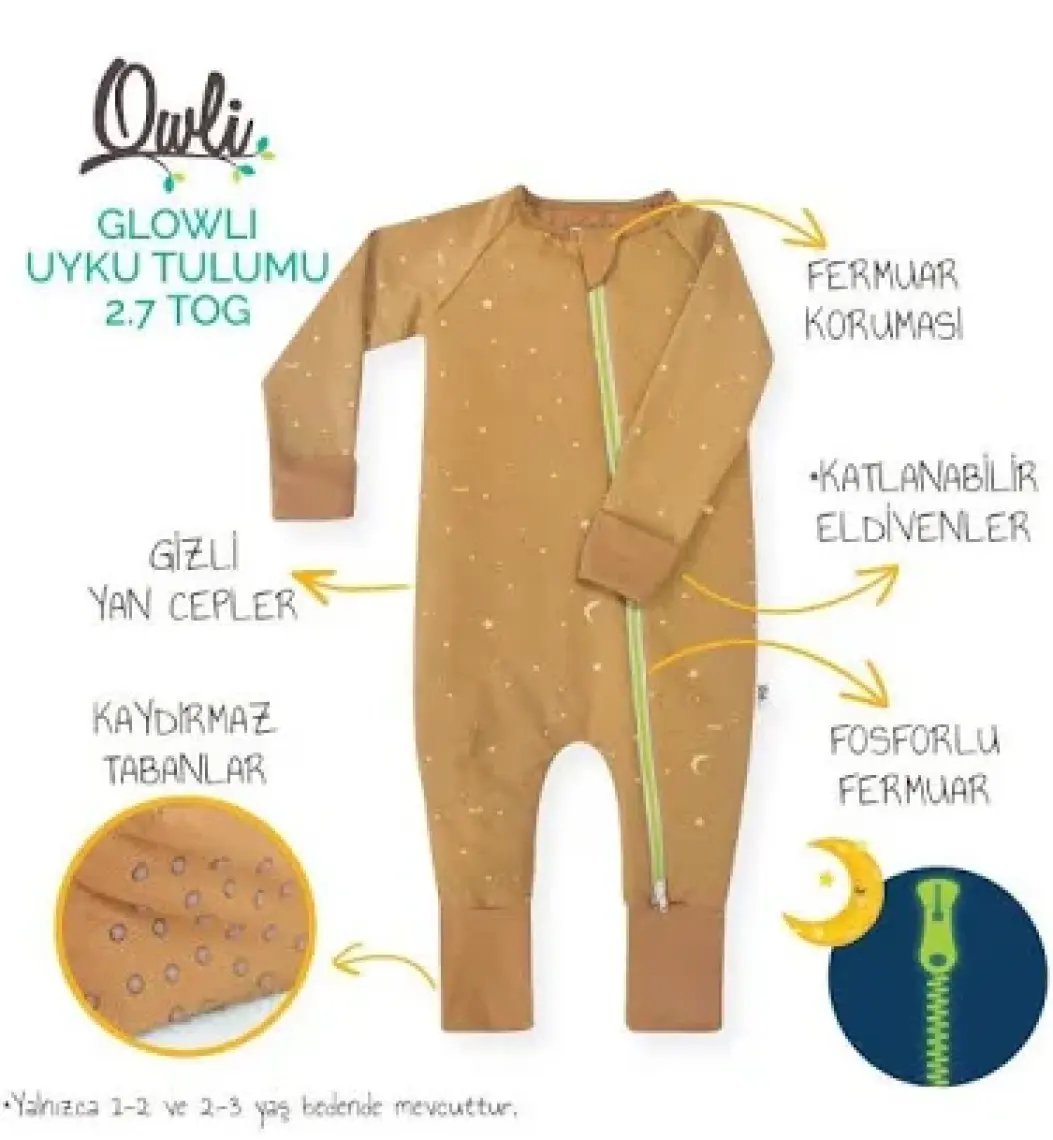 Owli Glowli Uyku Tulumu 2.7 Tog Star