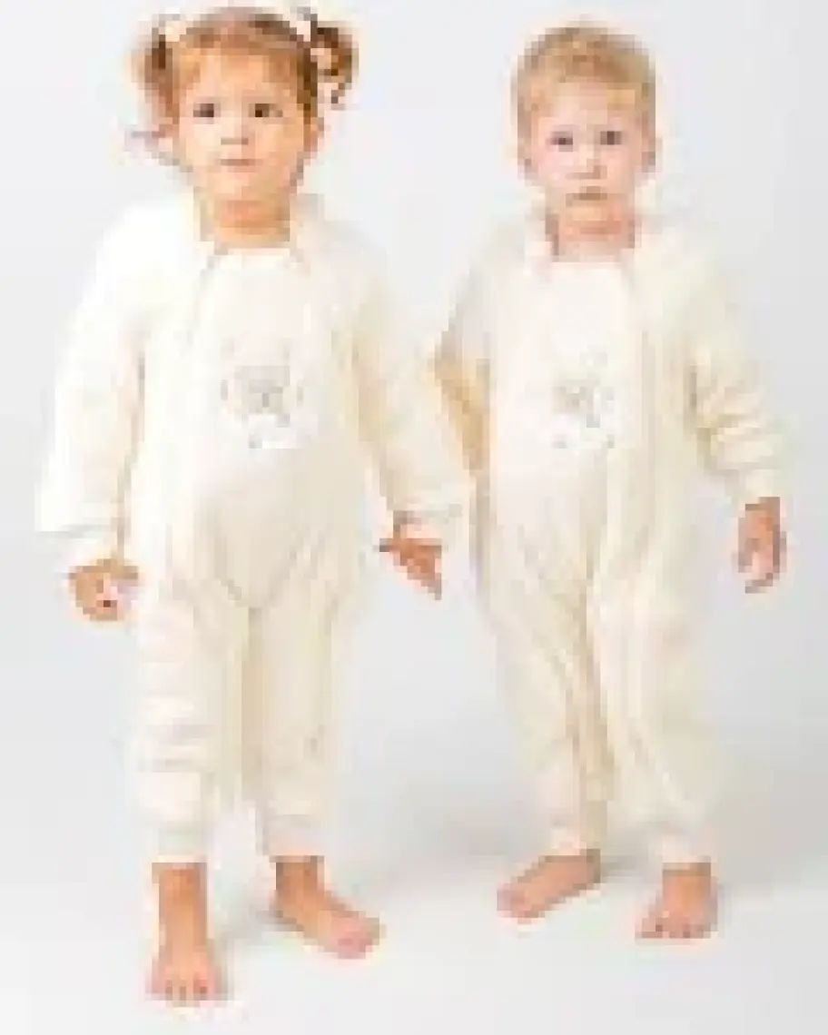 Sare Baby Pofuduk Serisi Kışlık Bebek Uyku Tulumu %100 Doğal Pamuk Astarlı Özel Kumaş Unisex 2.0 Tog