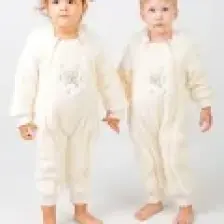 Sare Baby Pofuduk Serisi Kışlık Bebek Uyku Tulumu %100 Doğal Pamuk Astarlı Özel Kumaş Unisex 2.0 Tog