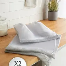 2 Adet Beyaz Fermuarlı Ayakkabı Yıkama Filesi Eko