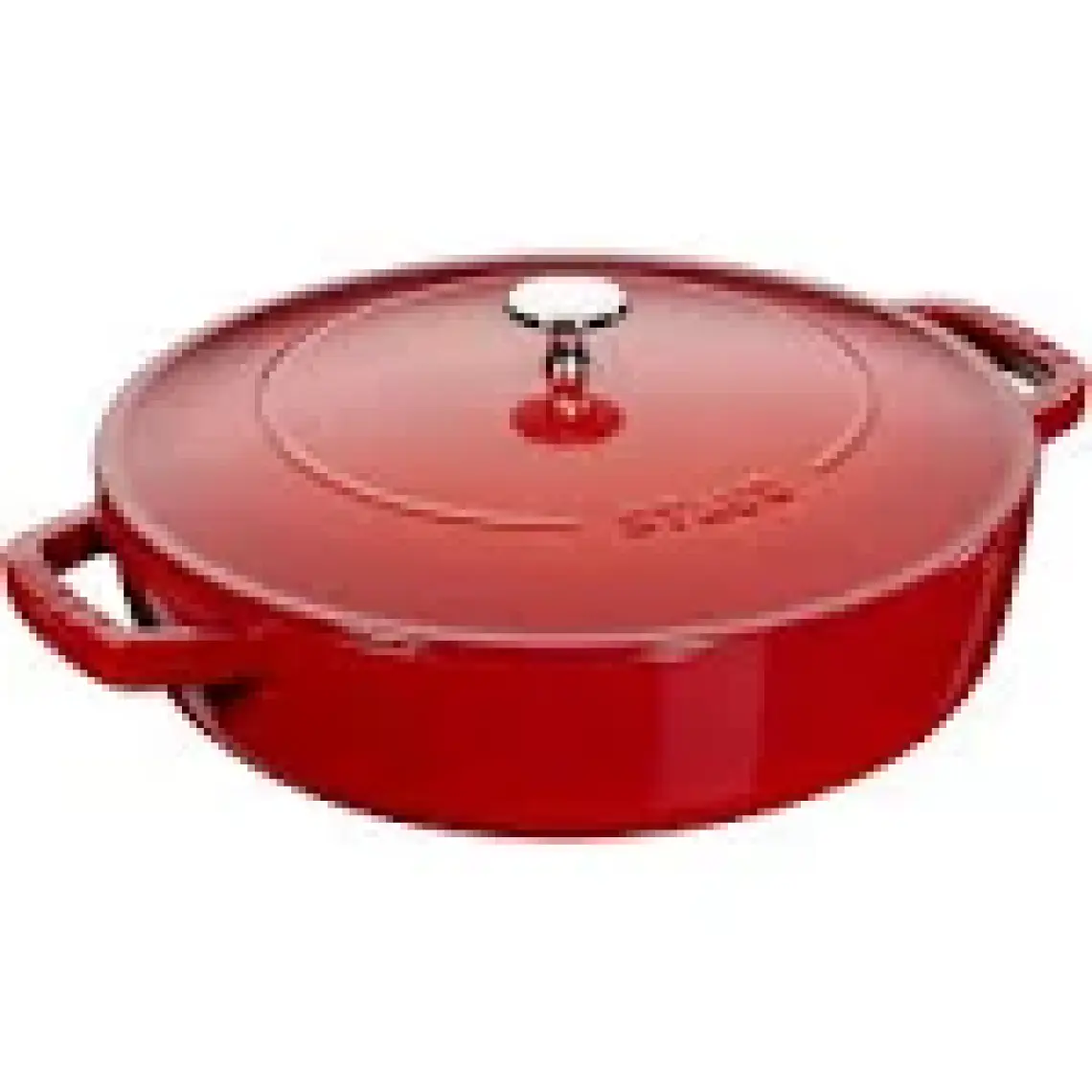 Staub Chistera Yağmur Efektli Döküm Tencere 24 cm Kiraz