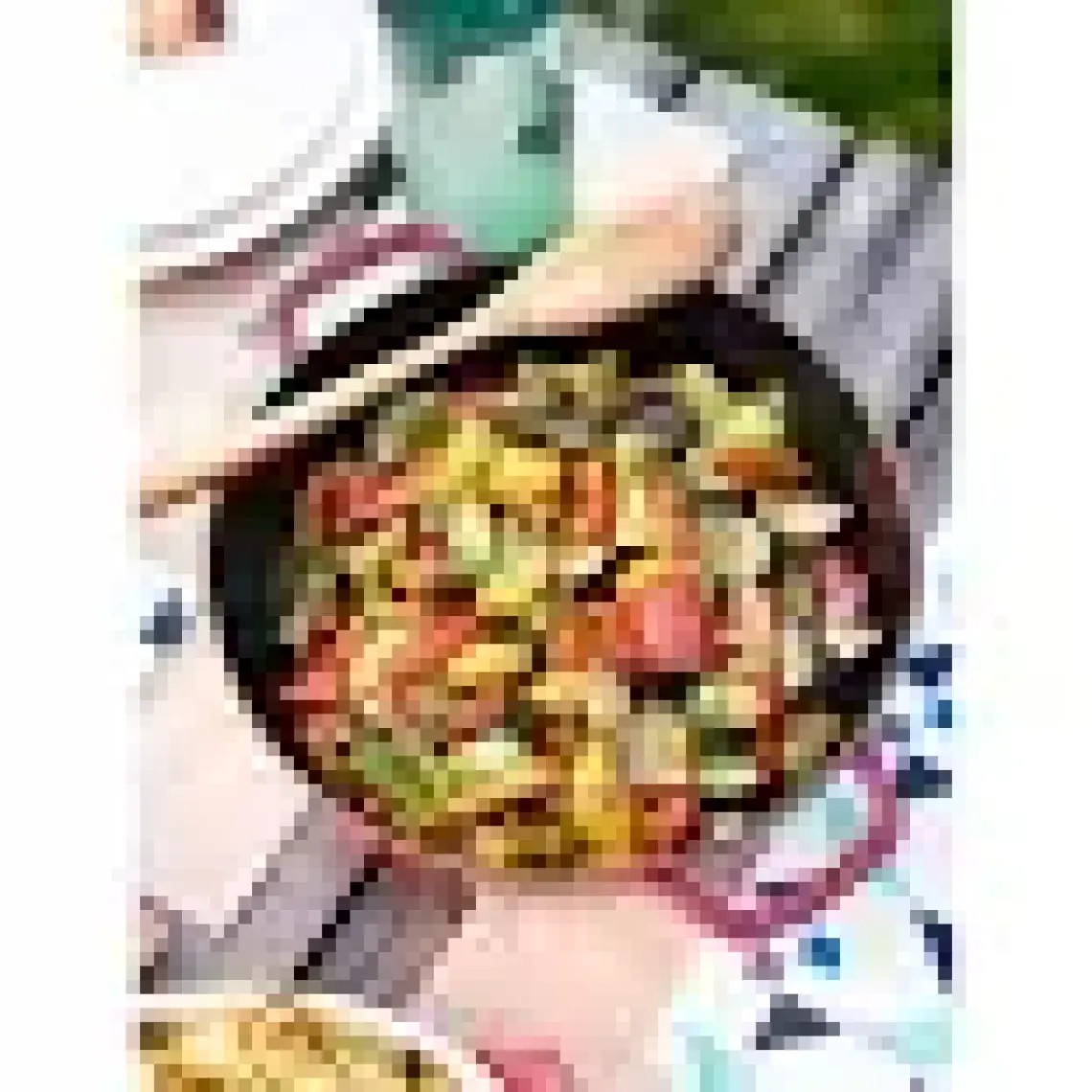 Staub Chistera Yağmur Efektli Döküm Tencere 24 cm Kiraz