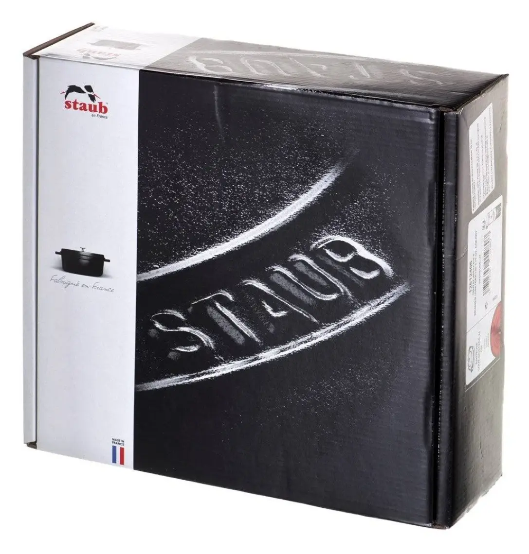 Staub Chistera Yağmur Efektli Döküm Tencere 24 cm Kiraz