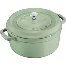 Staub Döküm Tencere Yuvarlak Gri 20 Cm
