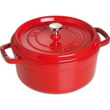 Staub Döküm Tencere Yuvarlak 26 cm Kiraz