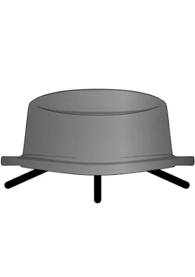 Staub La Cocotte Döküm Tencere Siyah 16Cm