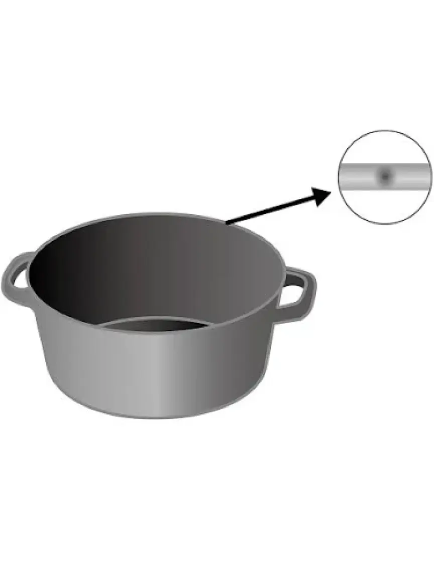 Staub La Cocotte Döküm Tencere Siyah 16Cm