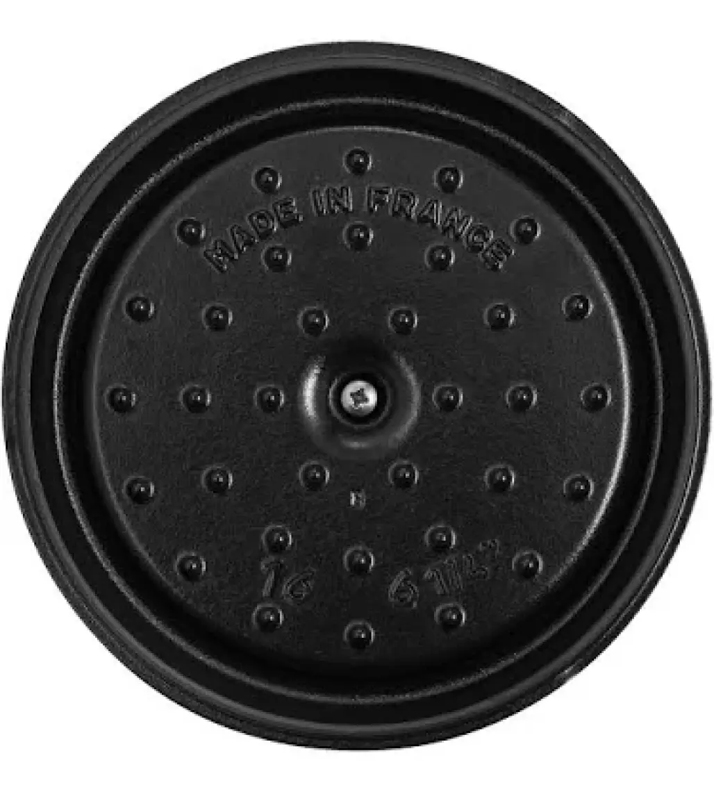Staub La Cocotte Döküm Tencere Siyah 16Cm