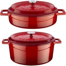 Lava Trendy Döküm 2'li Tencere Set 28 cm Derin