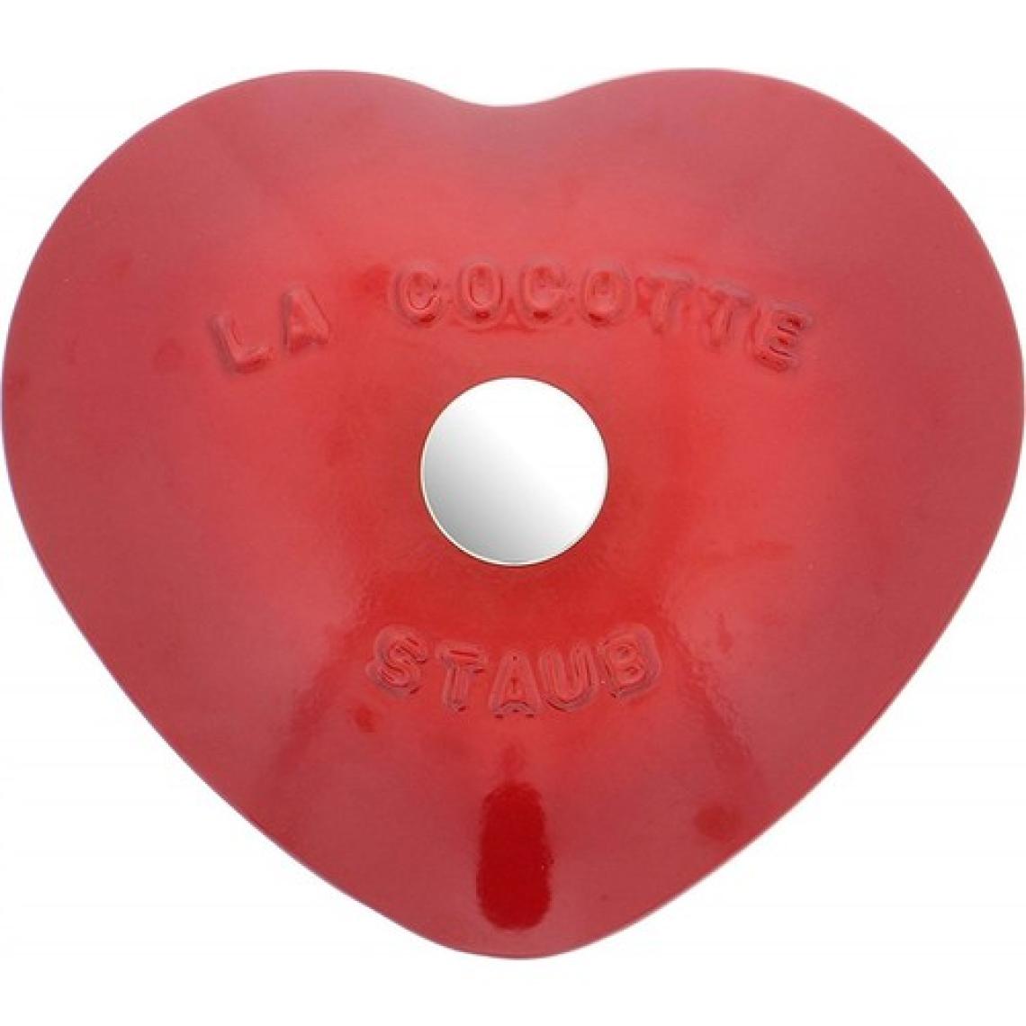 Staub Kalp Döküm Tencere 20 cm
