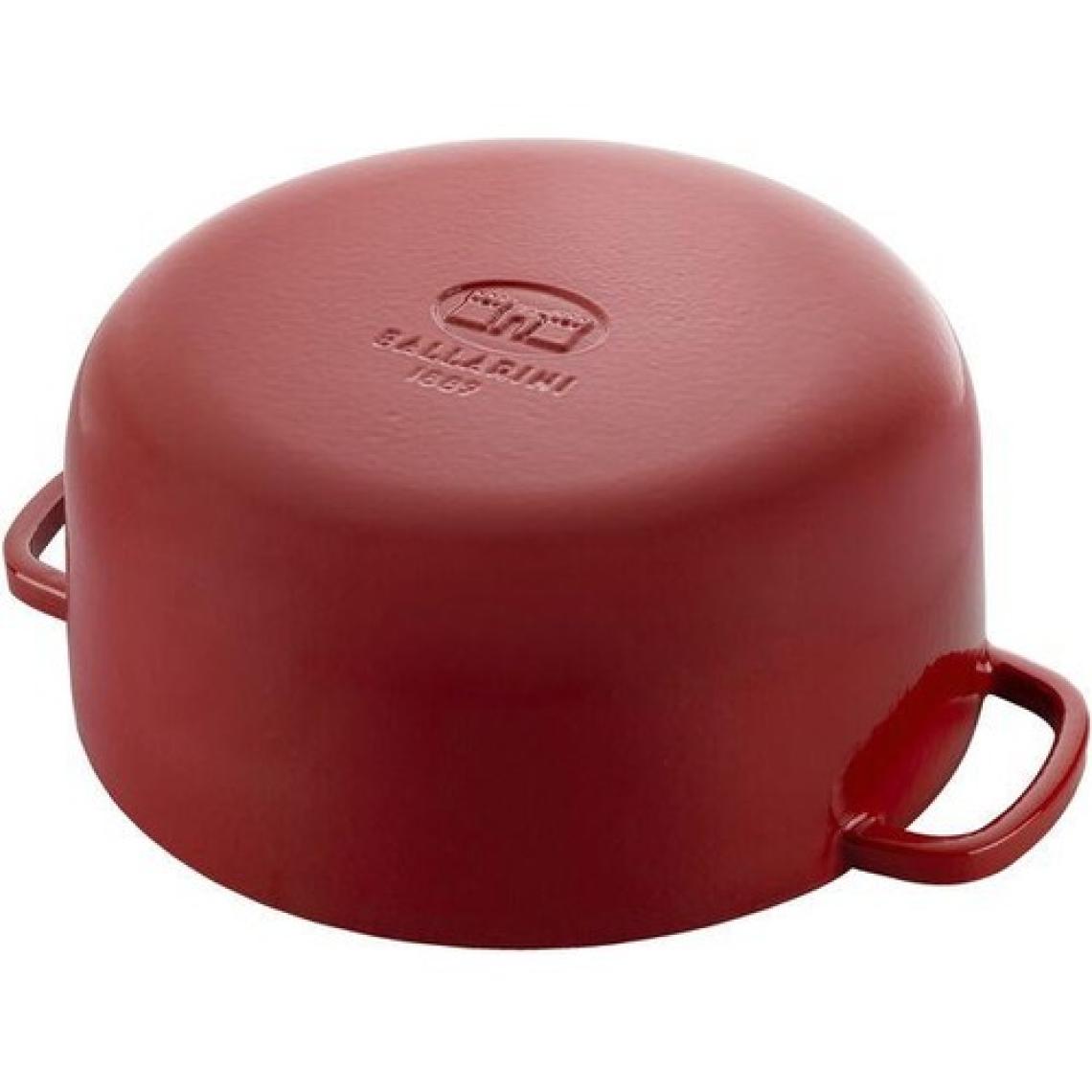 Ballarini Bellamonte 24CM Döküm Tencere-Kırmızı