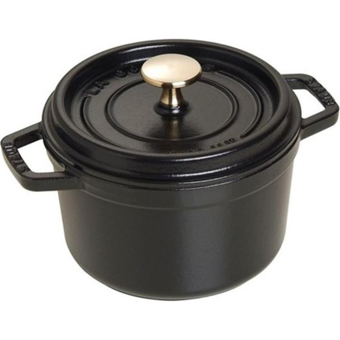 Staub La Cocotte Döküm Tencere Siyah 16Cm