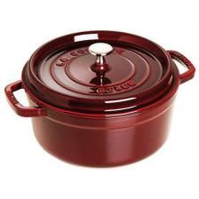 Staub La Cocotte Bordo 26 cm Döküm Tencere