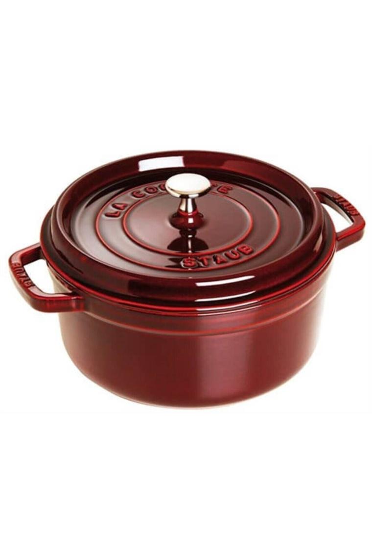 Staub La Cocotte Bordo 26 cm Döküm Tencere