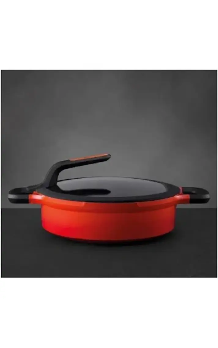 Berghoff Gem Stay Cool Soft Orange Pilav Tenceresi 26 cm