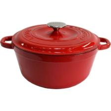 Lava New Heritage Yuvarlak Mavi 22 cm Döküm Tencere