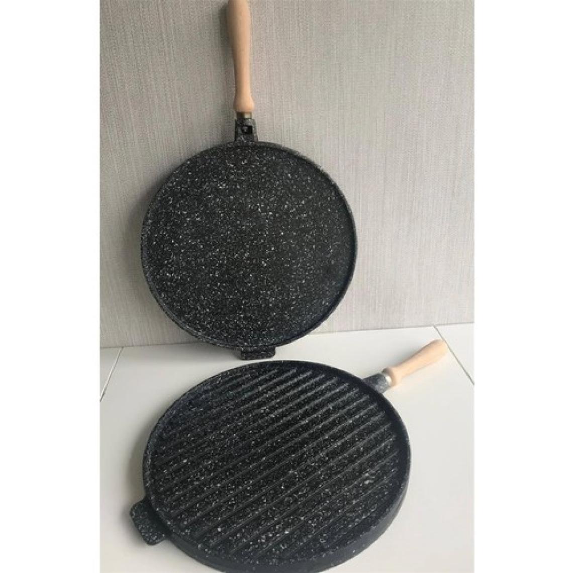 Bondy Döküm Çift Taraflı Gözleme / Izgara Tavası