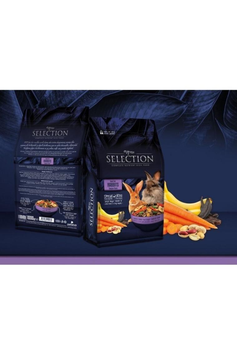 Tavşan Yemi Kuru Sebze Ve Meyve Takviyeli 750gr