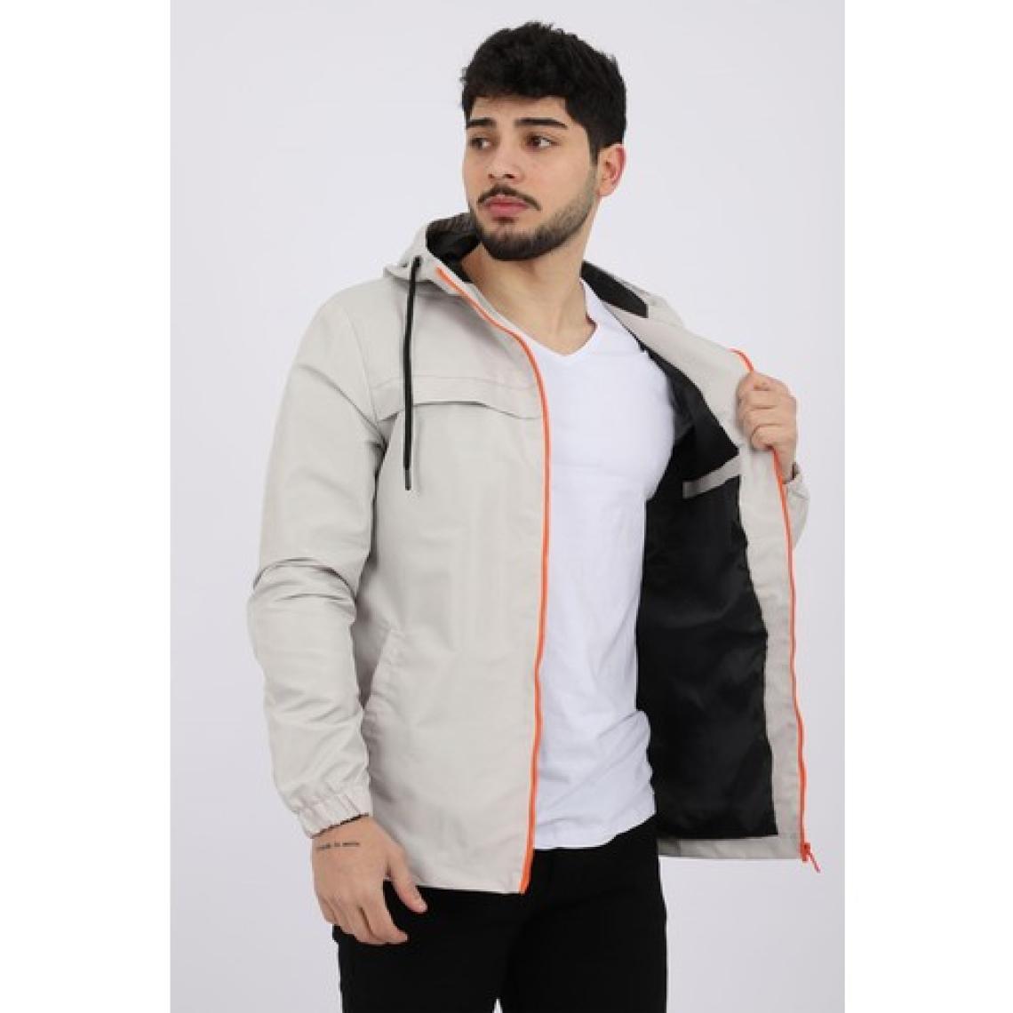 Stil Kombin Stil Kombin Renkli Fermuarlı Yağmurluk Mevsimlik Pldp 2920
