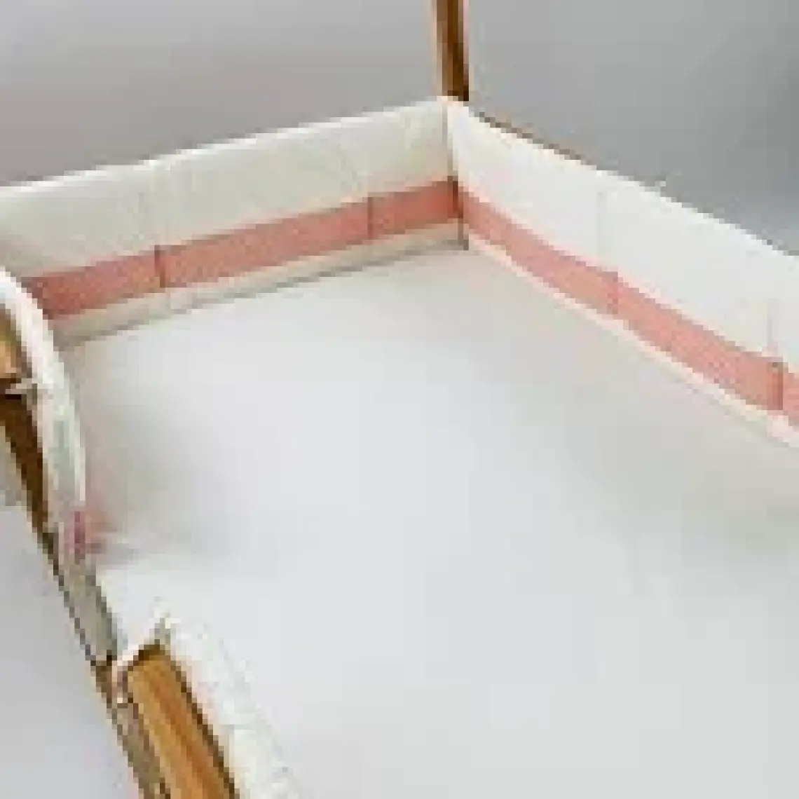 G&g Baby Ekru - Pembe Montessori Yataklar Için Yan Koruma Seti Bridgemall