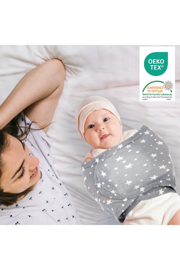Mommyslab 0-4 Ay Yeni Sezon Desenli Renkli %100 Pamuk Hazır Kuşak Kundak Kemer
