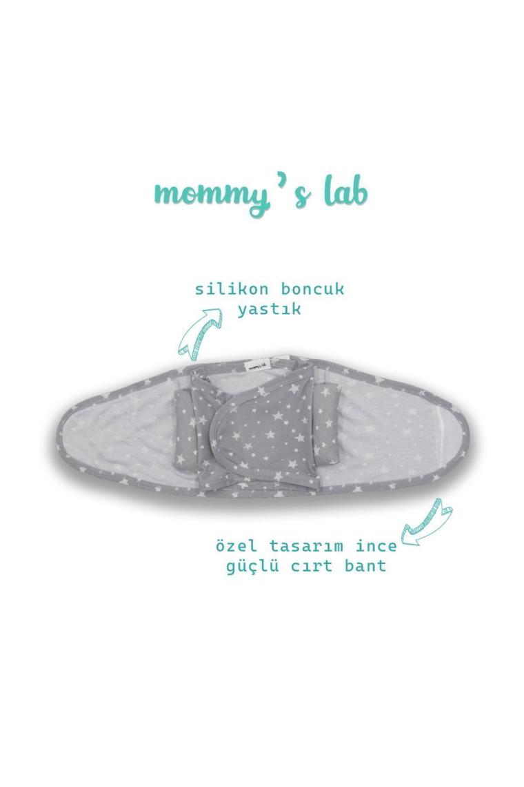 Mommyslab 0-4 Ay Yeni Sezon Desenli Renkli %100 Pamuk Hazır Kuşak Kundak Kemer