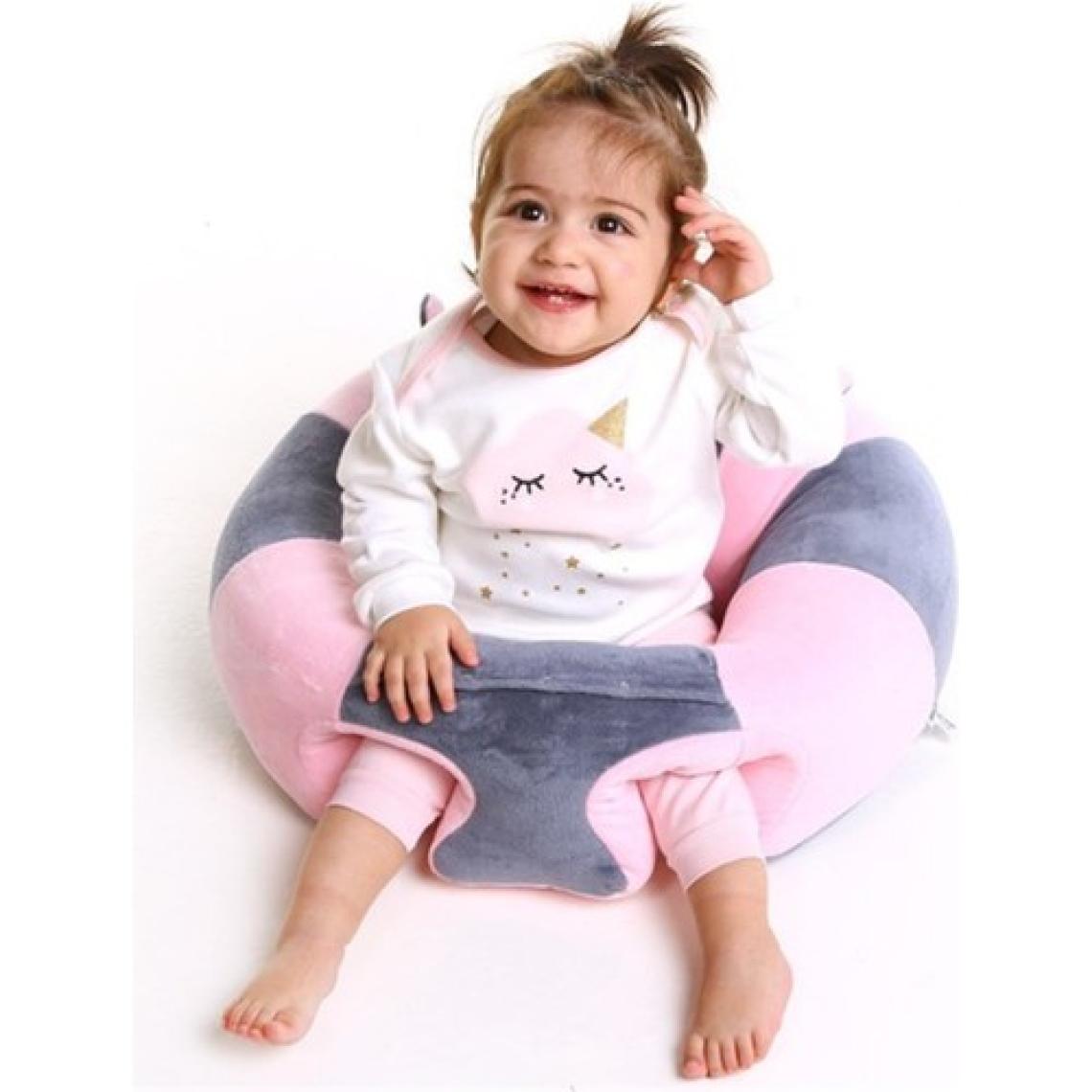 Sevi Bebe Bebek Oturma Minderi Gri
