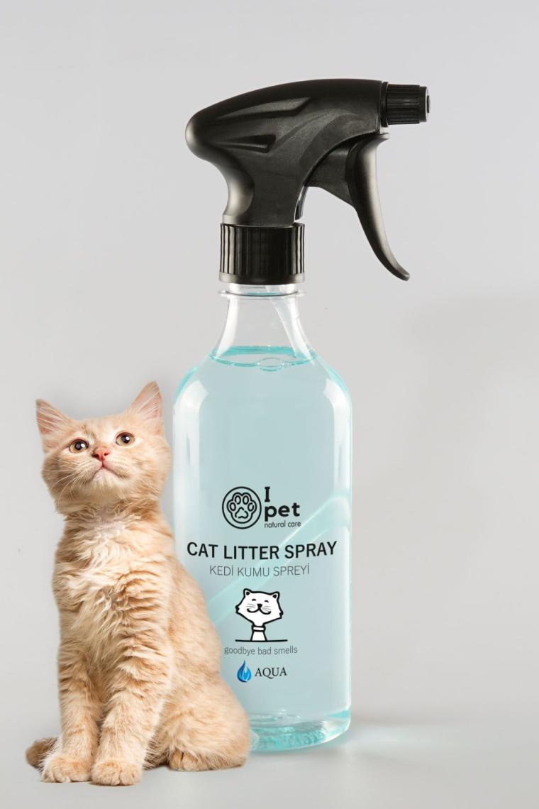 I Pet Natural Care 500 ml Koku Giderici Kedi Kumu Spreyi - Aqua