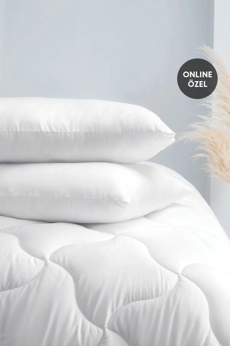 Yataş Bedding Eco Night Çift Kişilik Yastık Yorgan Seti