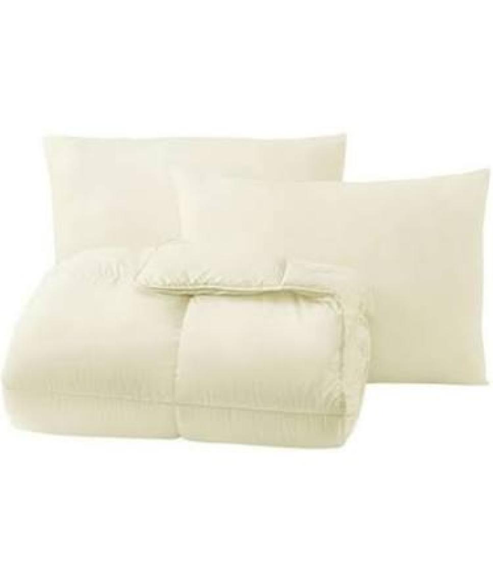 Yataş Bedding Macaron Tek Kişilik Yorgan - Yastık Set - Mavi