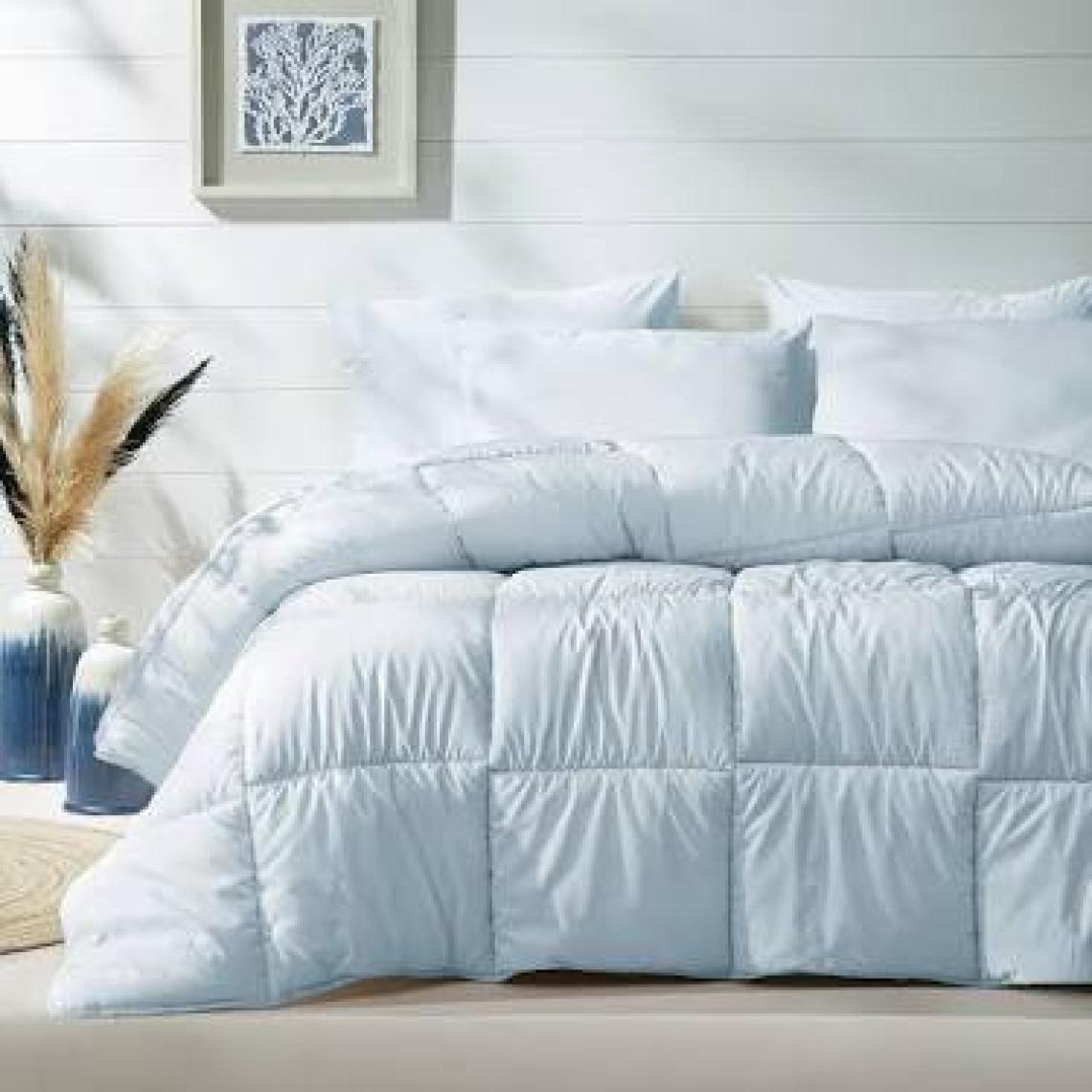 Yataş Bedding Macaron Tek Kişilik Yorgan - Yastık Set - Mavi
