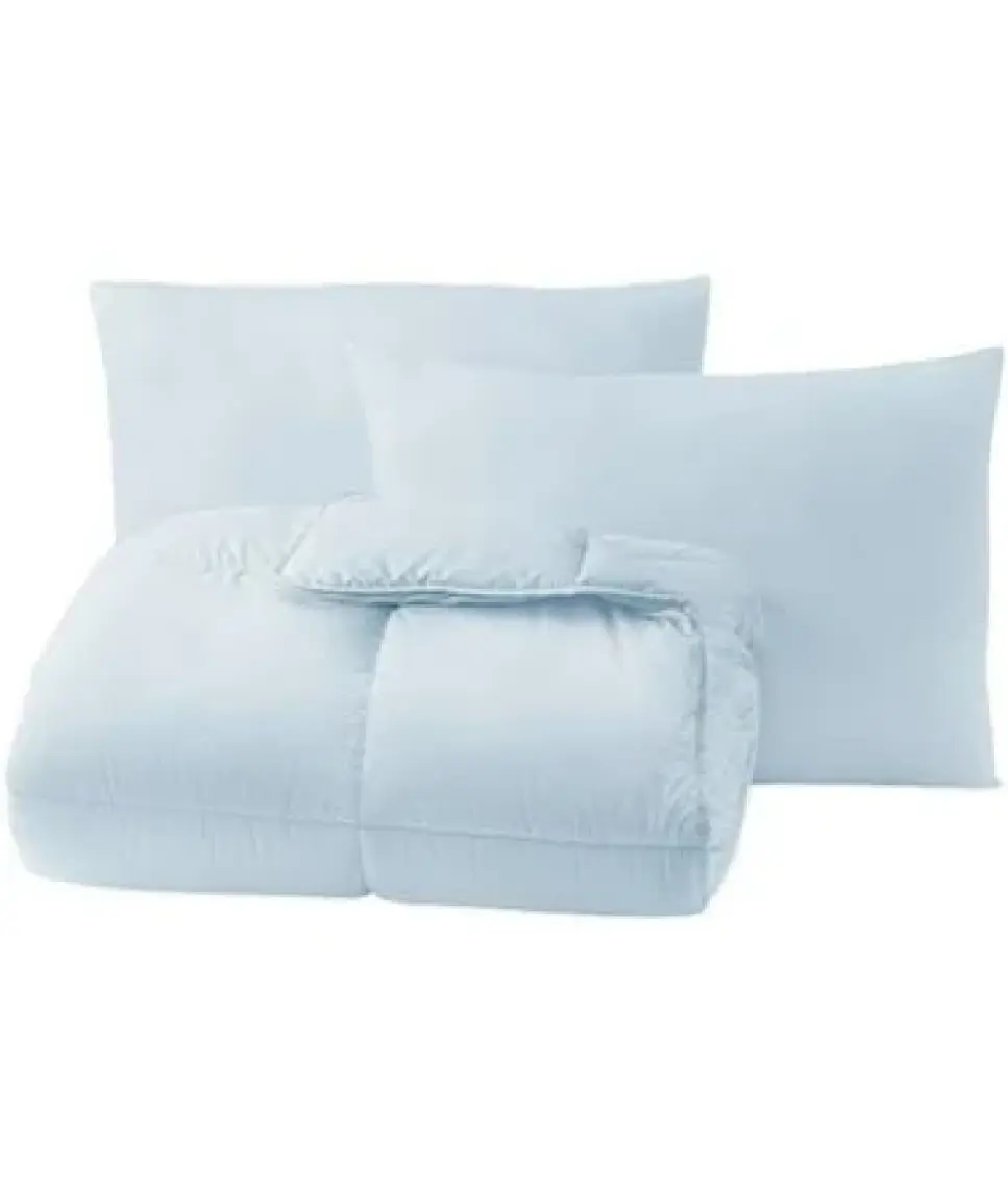 Yataş Bedding Macaron Çift Kişilik Yorgan - Yastık Set - Krem