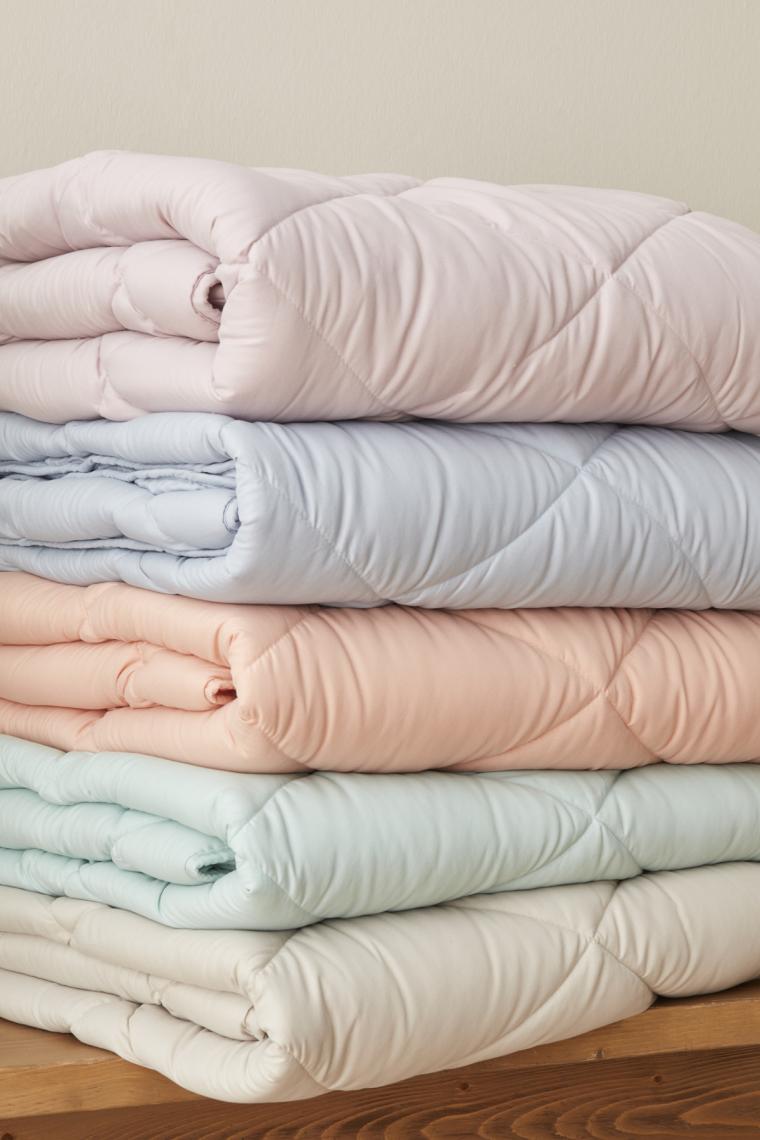 Sarah Anderson Grimes Mikrofiber Çift Kişilik Yorgan Mavi
