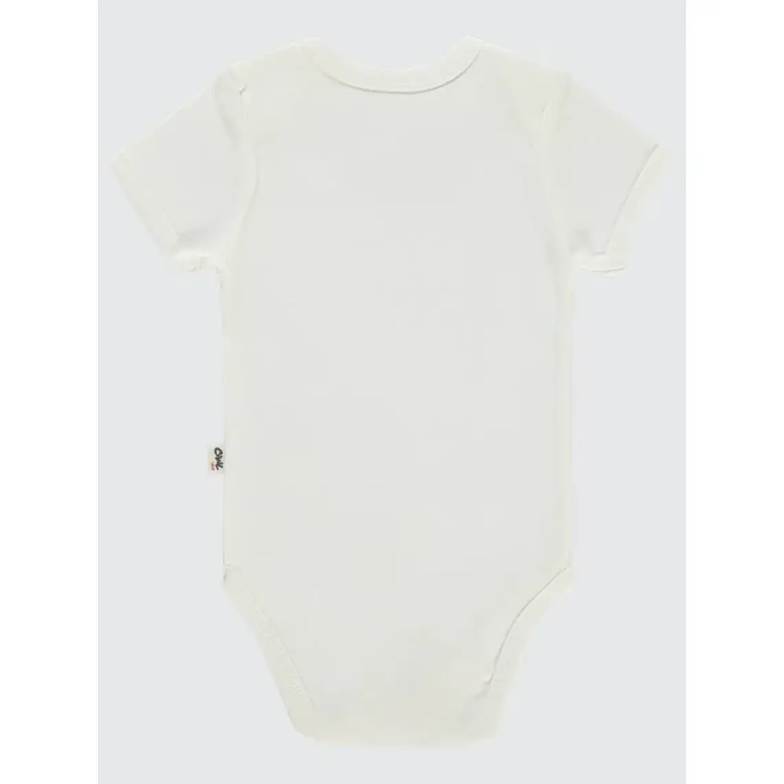 Civil Baby Bebek 5'li Çıtçıtlı Badi 12-36 Ay Beyaz