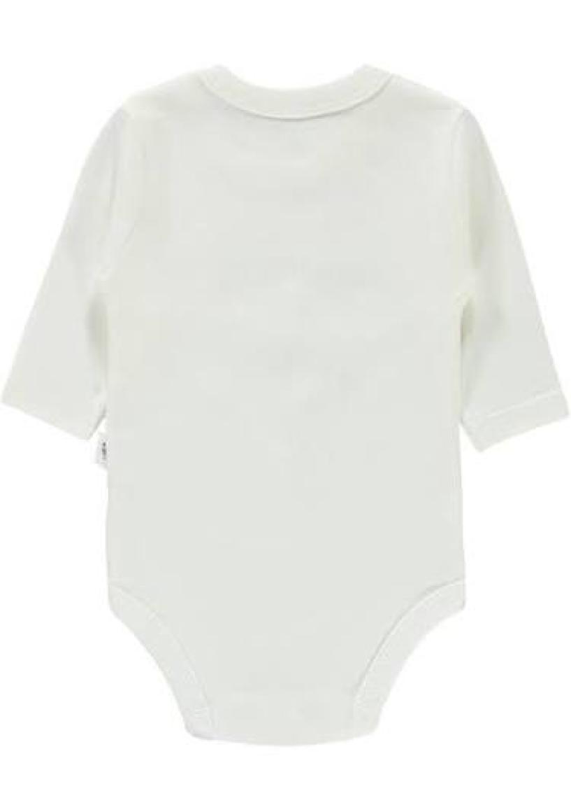 Civil Baby Bebek Çıtçıtlı Badi 1-12 Ay Ekru