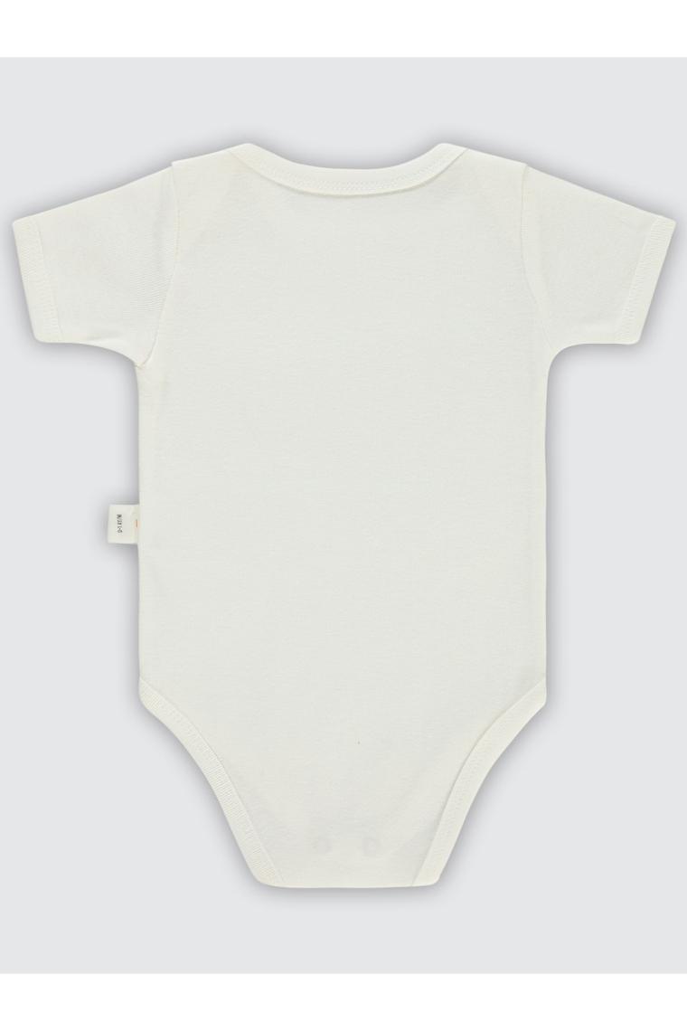 Civil Baby Bebek Çıtçıtlı Badi 0-1 Ay Beyaz