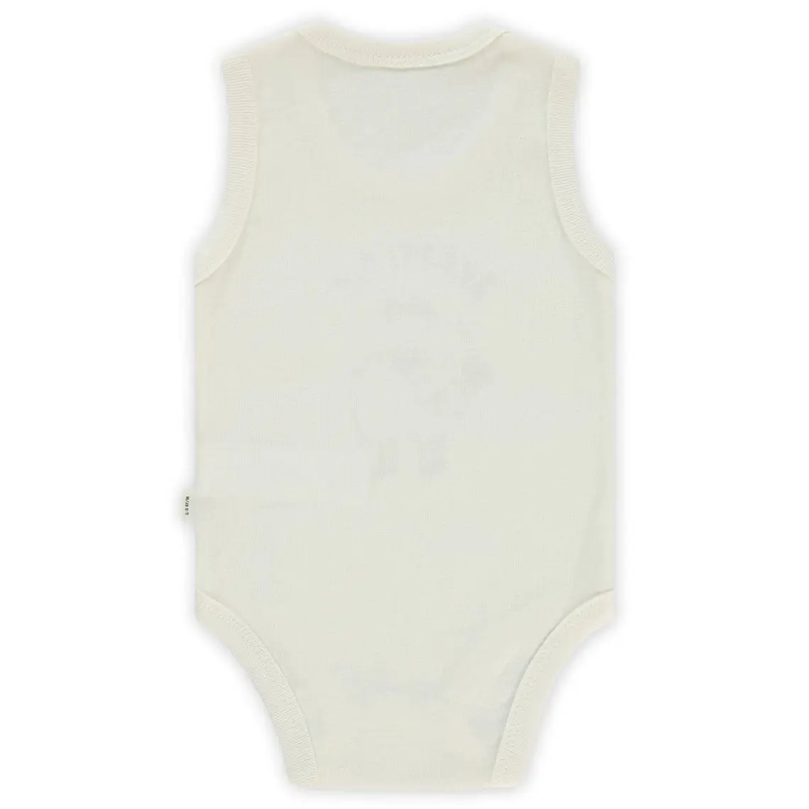 Civil Baby Bebek Çıtçıtlı Badi 1-12 Ay Ekru