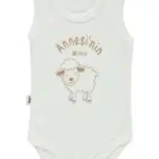 Civil Baby Bebek Çıtçıtlı Badi 1-12 Ay Ekru