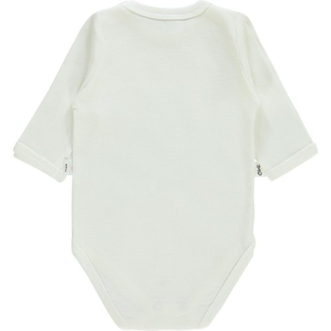 Civil Baby Bebek Çıtçıtlı Badi 3-9 Ay Beyaz