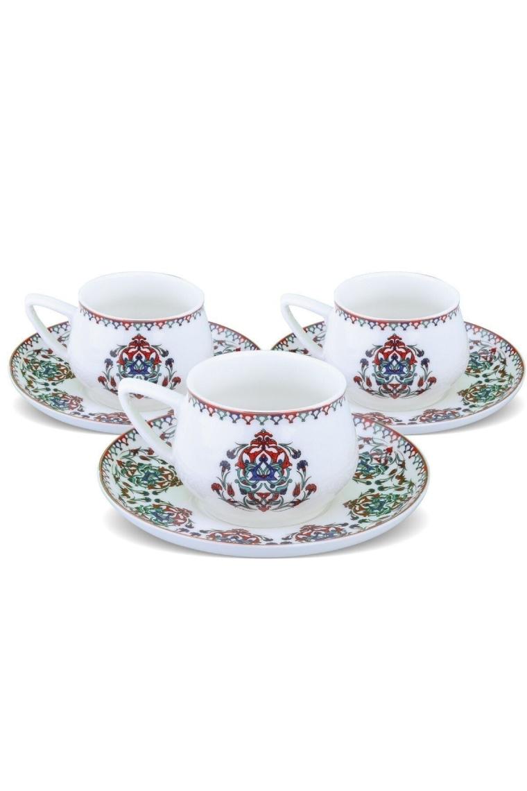 Nakkaş 6 Kişilik Kahve Fincanı Takımı 100 ml