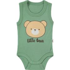 Civil Baby Erkek Bebek Çıtçıtlı Badi 1-36 Ay  Haki