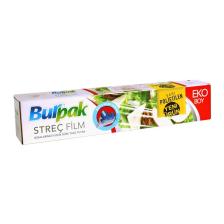Sarı Şeffaf Mutfak Rulo Streç Film Folyo - 30 Cm. X 166 Metre - 9 Mikron - Gıdaya Uygun
