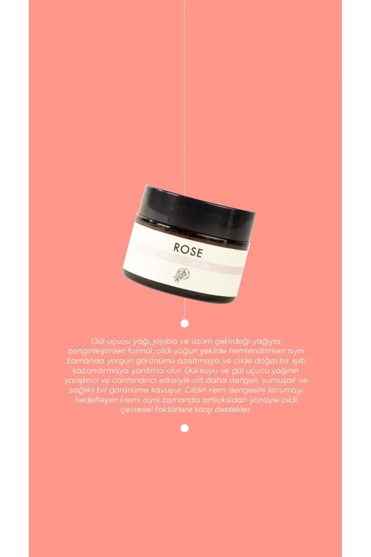 Polente Natural Gül Canlandırıcı Yüz Kremi