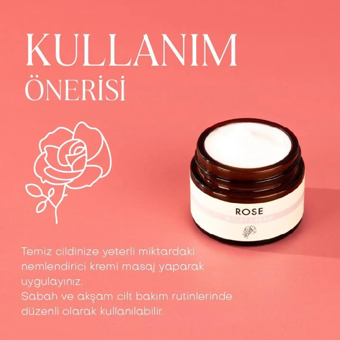 Polente Natural Gül Canlandırıcı Yüz Kremi