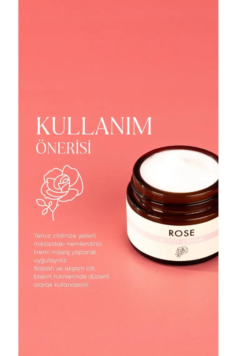 Polente Natural Gül Canlandırıcı Yüz Kremi