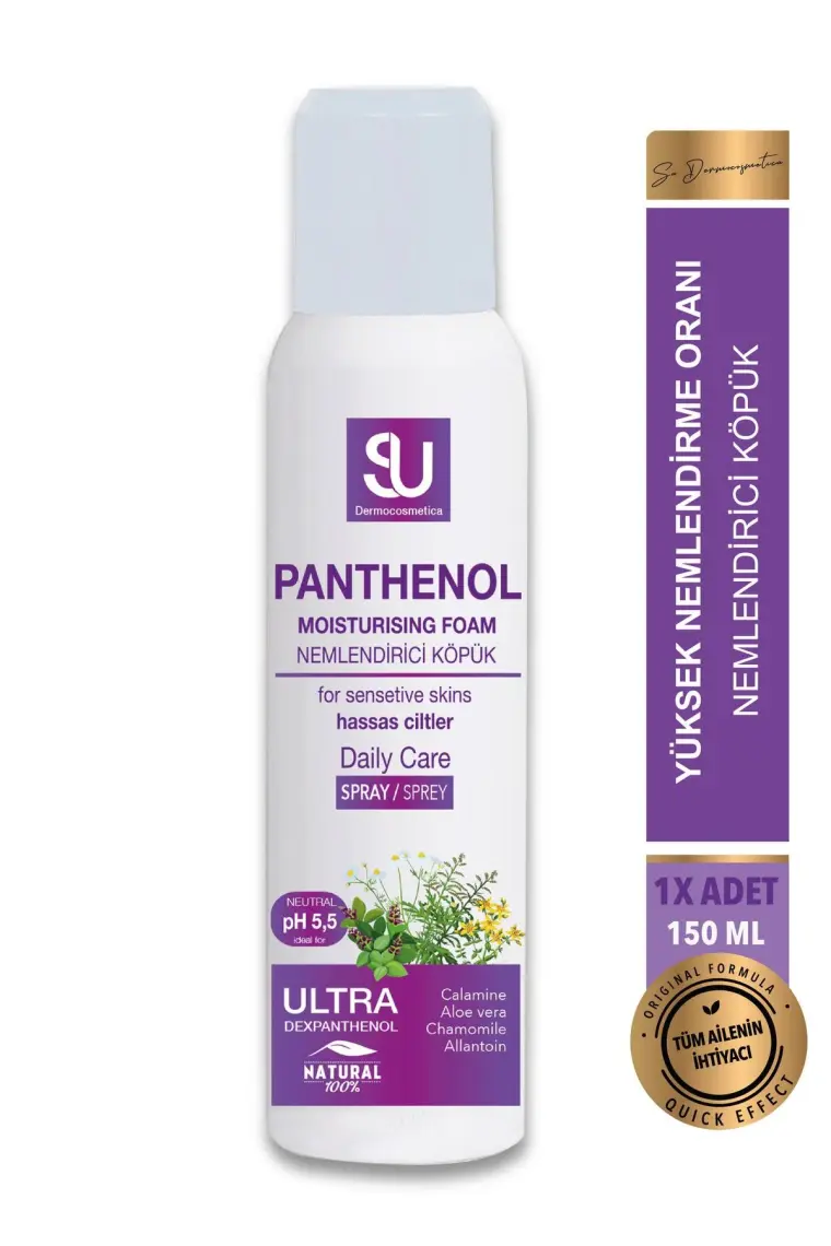 Su Dermocosmetica Panthenol Nemlendirici Köpük 150 ml